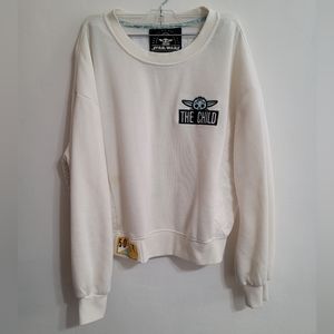 DISNEY GROGU THE CHILD STAR WARS THE MANDALORIAN PULLOVER SWEATER